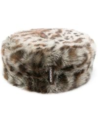 Ruslan Baginskiy - Leopard-Print Faux-Fur Hat - Lyst