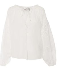 Ermanno Scervino - Top Con Maniche A Palloncino - Lyst