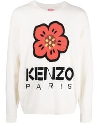 KENZO - Boke Flower Wool Jumper - Lyst