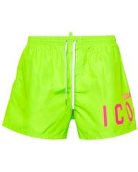 DSquared² - Be Icon Badeshorts - Lyst
