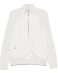 Eleventy - Panelled Bomber Jacket - Lyst