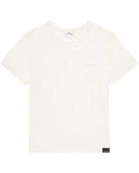 Courreges - Embroidered Tee - Lyst