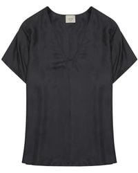 Alysi - Blusa De Seda - Lyst