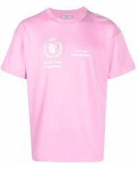 Balenciaga Katoen T-shirt Met Logoprint 