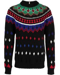 Moncler - Pullover Mit Jacquardmuster - Lyst