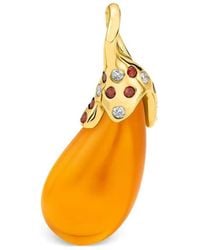 EDINA KISS - Fire Opal Necklace - Lyst