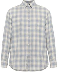 Paul & Shark - Check-Pattern Button-Down Shirt - Lyst