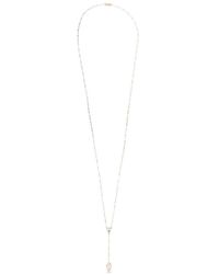 McQueen - Skull Zirconia-Embellished Necklace - Lyst