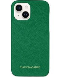 Maison De Sabre - Leather Phone Case (Iphone 14) - Lyst