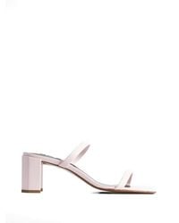 BY FAR - Tanya Square-Toe Sandals - Lyst