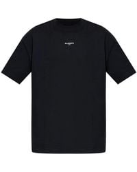 AllSaints - Mikro T-Shirt Met Logoprint - Lyst