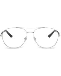 Jimmy Choo - Pilot-Frame Glasses - Lyst