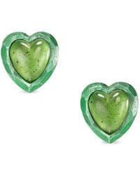 Anabela Chan - Apple Heart Stud Earrings - Lyst