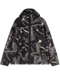 Carhartt - Blevin Liner Camouflage-Print Hooded Jacket - Lyst