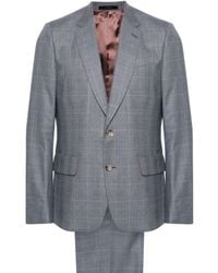 Paul Smith - Single-breasted Check Wool Suit - Lyst