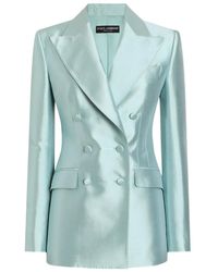 Dolce & Gabbana - Double-Breasted Jacket - Lyst
