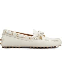 Tod's - Gommino Bow-Detail Loafers - Lyst
