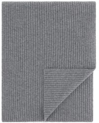 BOGGI - Scarf Ribbed Cashmere - Lyst