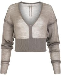 Rick Owens - クロップド セーター - Lyst