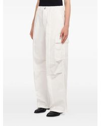 Department 5 - Cargo-Pockets Straight Trousers - Lyst