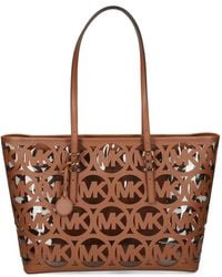 MICHAEL Michael Kors - Logo-Cutout Tote Bag - Lyst