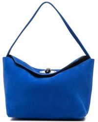 Christopher Esber - Mini Turn-Lock Suede Tote Bag - Lyst