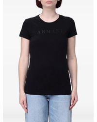 ARMANI EXCHANGE - Crew-Neck T-Shirt - Lyst
