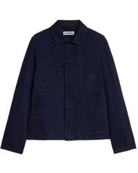 Jil Sander - Denim Shirt Jacket - Lyst