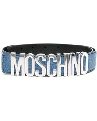 Moschino - Cinturón con letras del logo - Lyst