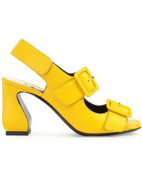 Sergio Rossi - Si Rossi 90mm Leather Sandals - Lyst