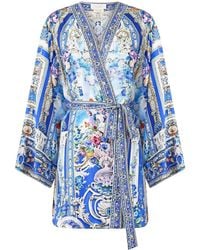 CAMILLA - Kimono Ottoman Opulence A Fiori - Lyst