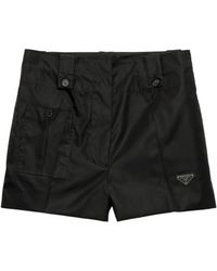 Prada - ハイウエスト テーラードショーツ - Lyst
