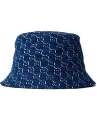 Gucci - Vissershoed Met Gg-Canvas - Lyst