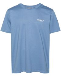 Dondup - Logo-Print Cotton T-Shirt - Lyst