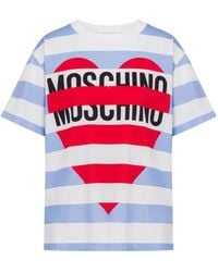 Moschino - Logo-Print T-Shirt - Lyst