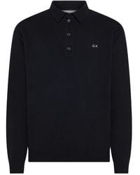 Sun 68 - Poloshirt Mit Logo-Stickerei - Lyst