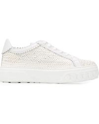 Casadei - Baskets À Semelle Contrastante - Lyst