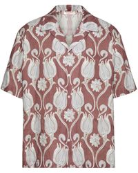 Valentino Garavani - グラフィック リネンtシャツ - Lyst