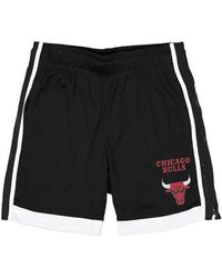 KTZ - Chicago Bulls Nba Mesh Track Shorts - Lyst
