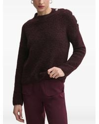 Morgan - Mbulle Button Detail Knit Sweater - Lyst