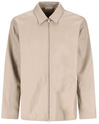 Fear Of God - Zip-Front Leather Jacket - Lyst