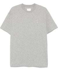 Givenchy - T-Shirt Mit Kristallverziertem 4G-Detail - Lyst