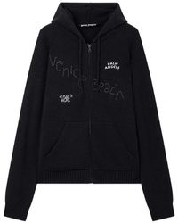 Palm Angels - Hoodie Surfer Dreams À Fermeture Zippée - Lyst