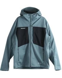 Mammut - Jack Met Capuchon En Vlakken - Lyst
