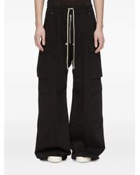 Rick Owens - Drawstring-Waist Cargo Pants - Lyst