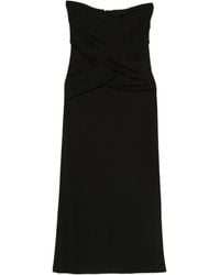 Nanushka - Drape-Detail Maxi Skirt - Lyst