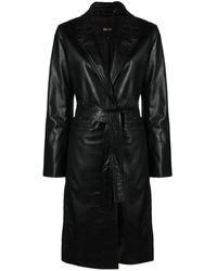 Maje - Belted Trench Coat - Lyst