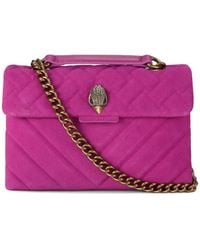 Kurt Geiger - Quilted Chain-Strap Crossbody Bag - Lyst