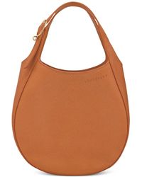 Longchamp - Le Foulonné S Grained-Leather Tote Bag - Lyst