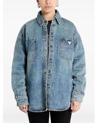 Guess - Denim Shirt - Lyst